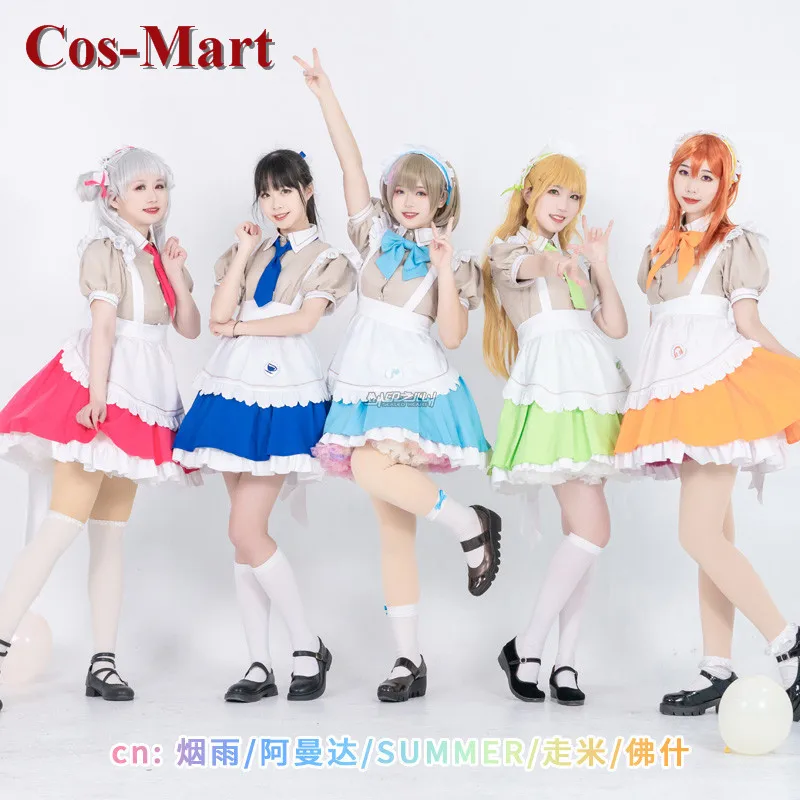 

Косплей косплей платье горничной Cos-Mart аниме LoveLive!SuperStar Liella Tang Keke/Heanna suосновной/Shibuya Kanon/Arashi Chisato/Hazuki Ren