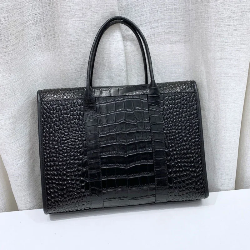 Mens Office Luxury Designer Bags Business Briefcase High Quality Casual Computer Handbag Genuine Leather Messenger Laptop Bag