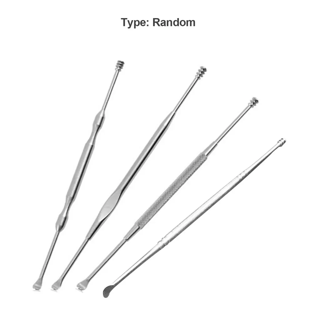 

Double-side Spiral Earpick Dig Ear Curette Tools Digging Earpick Cleaner Tool Ear Spoon Ear Cleaning Tool