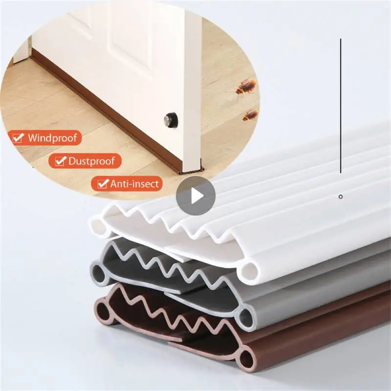 

96/93 Cm Door Bottom Sealing Strip Under Door Draft Stopper Home Dorm Bedroom Sound Proof Noise Reduction Door PVC Draft Stopper