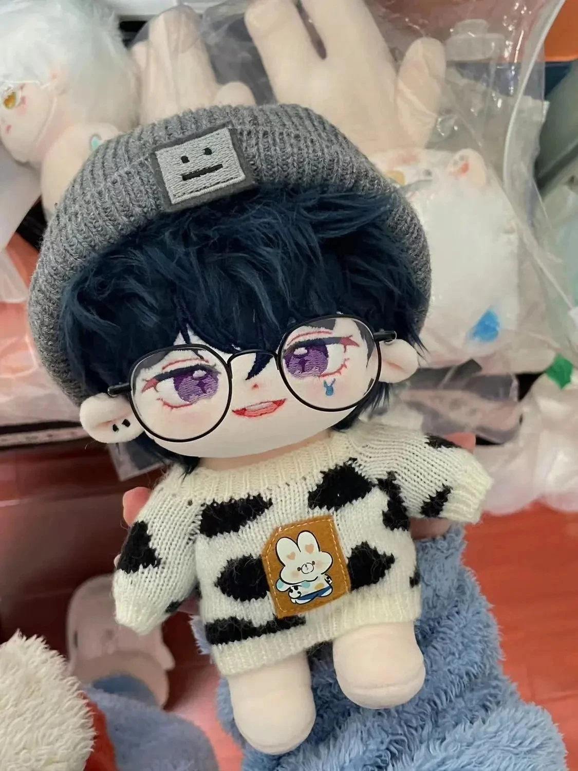 

Tears of Themis Marius von Hagen 20cm Cute Plush Stuffed Doll Body Cosplay Dress Up Dolls Mascot Plushie Pillow Fans Gift Xmas
