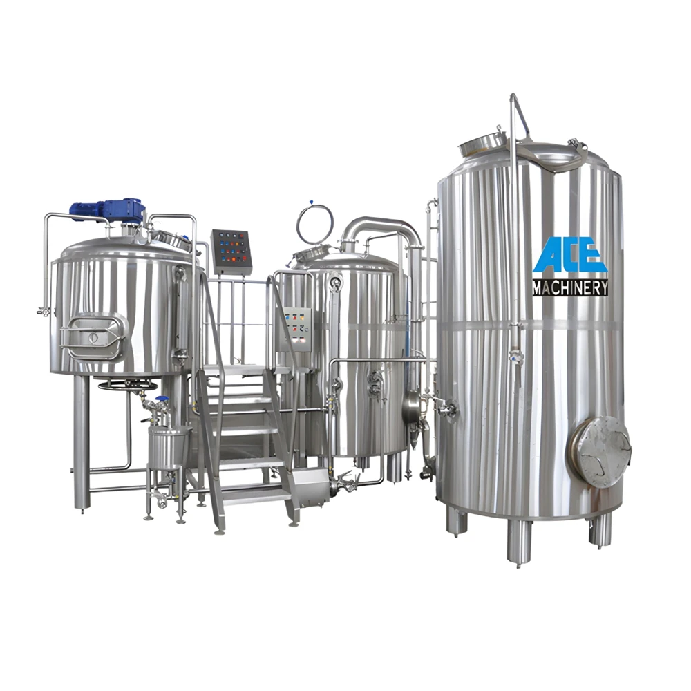 

1000 Liter 2000L Brewhouse Brewery Beer Making Machine Brewing Equipment System For Restaurant Home Bar