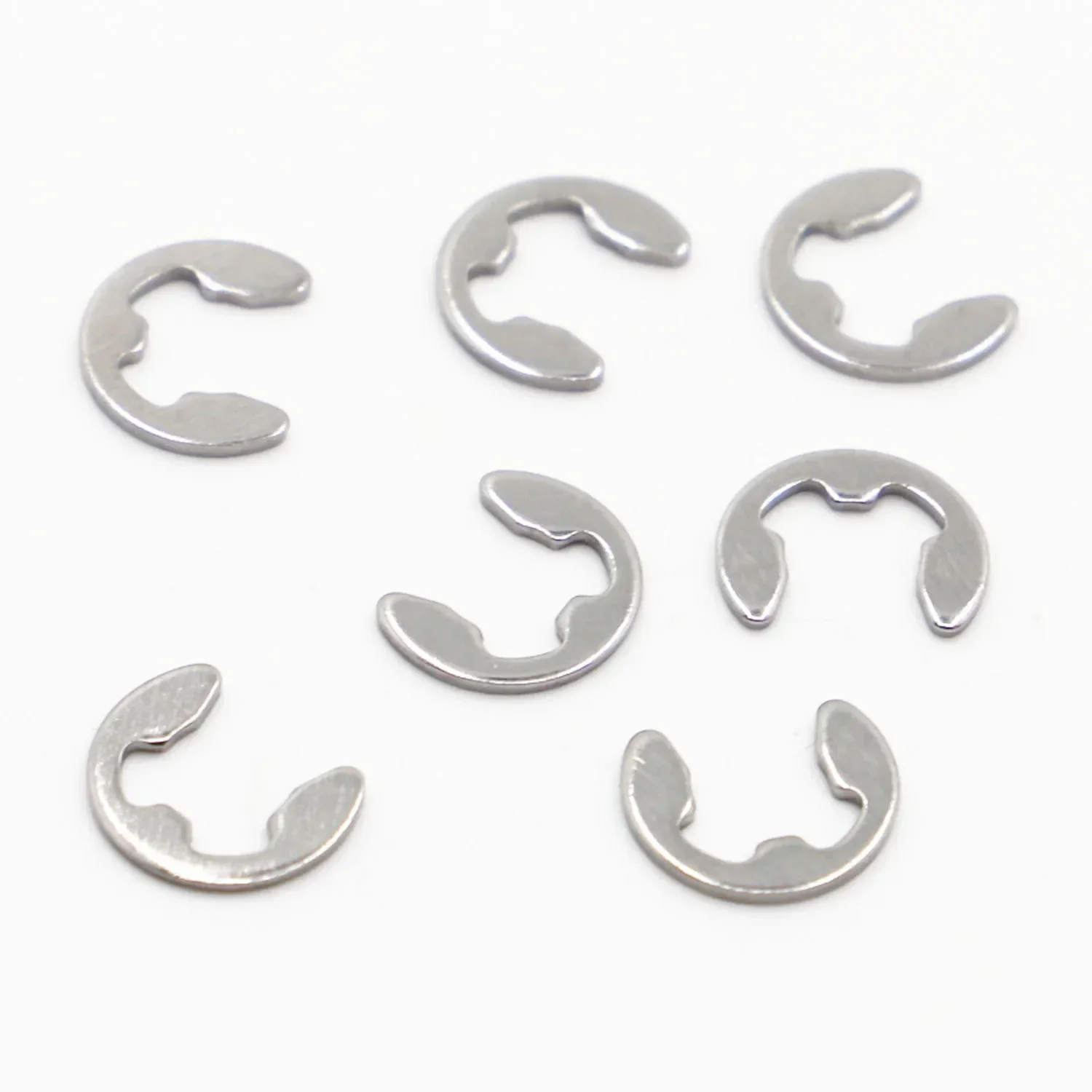 M1.2 M1.5 M2 M3 M3.5 M4 M5 M6 M7 M8 M9 M10 M12 M15 304 Нержавеющая сталь E-зажим Стопорное кольцо Шайба