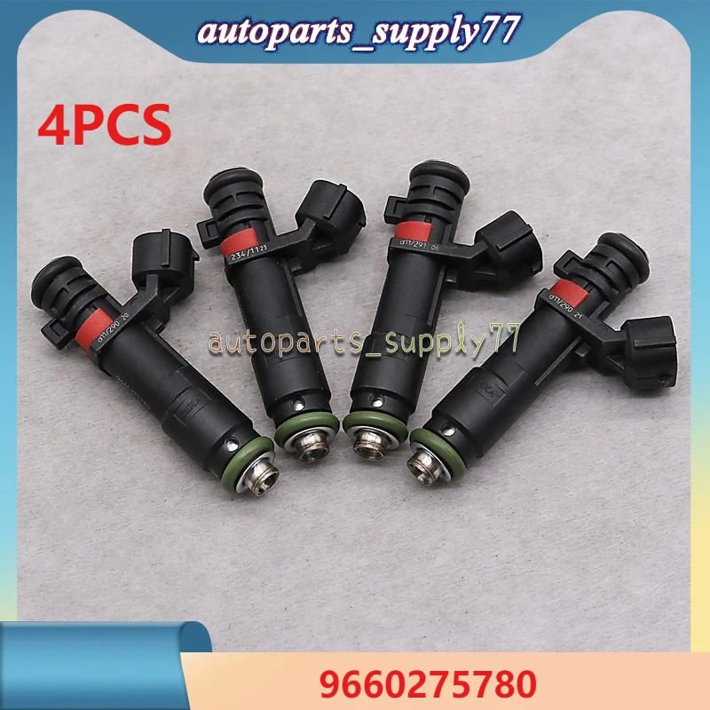 

Топливные форсунки 9660275780 для Peugeot 307 407 508 408 308 807 3008 Citroen C4 C5 C6 C8, 4 шт.