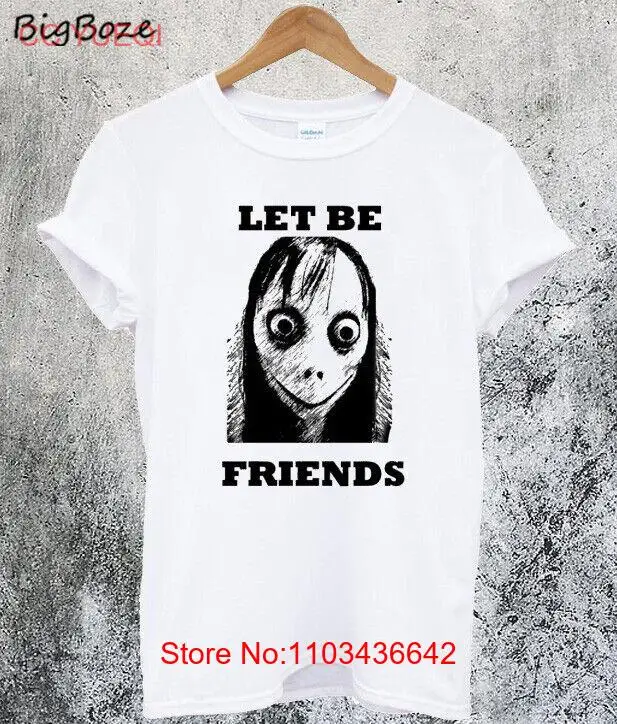 Футболка Let Be Friends Momo Классическая футболка фотография