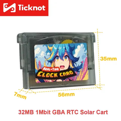 Перезаписываемый картридж Ticknot 32МБ для Nintendo DS, GBA, GBC