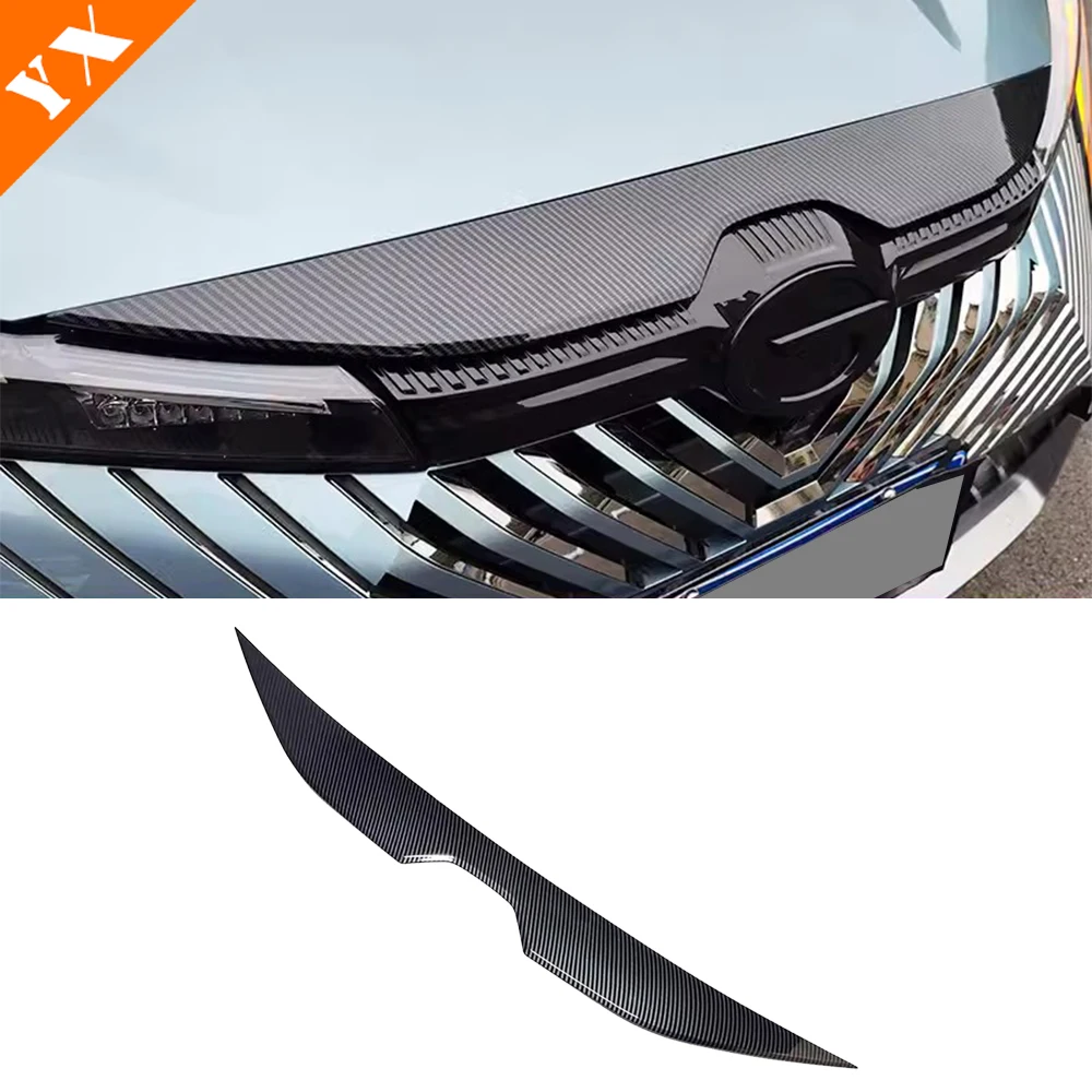 

АБС-пластик, карбоновый автомобильный передний капот, отделочная полоса, крышка для Trumpchi GAC EMKOO, аксессуары 2023-2024, украшение для автомобиля