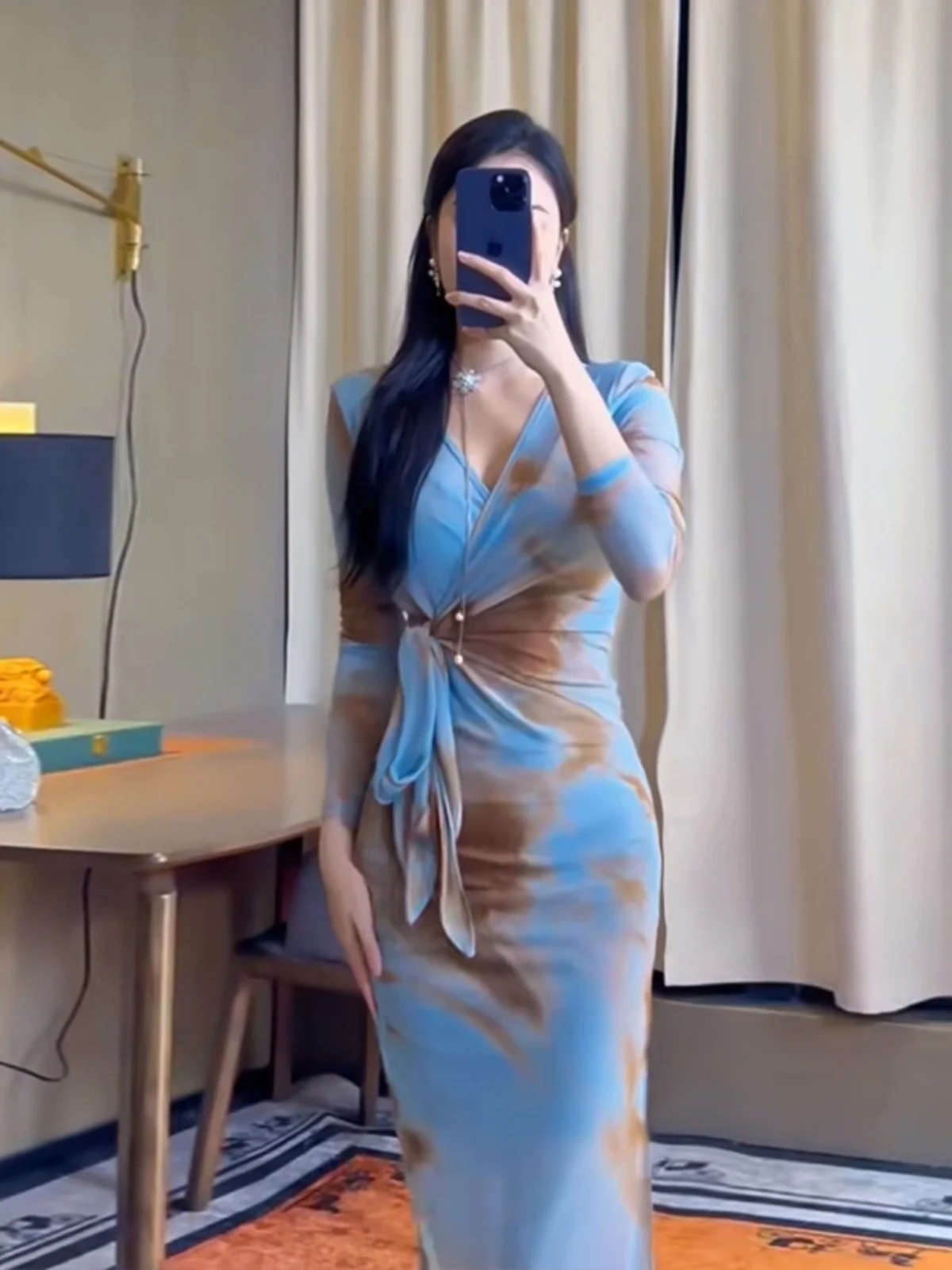 Summer Women clothes Fashion Set Skirts 2024 New Slim fit Slimming Sheath Women High end Temperament Dress