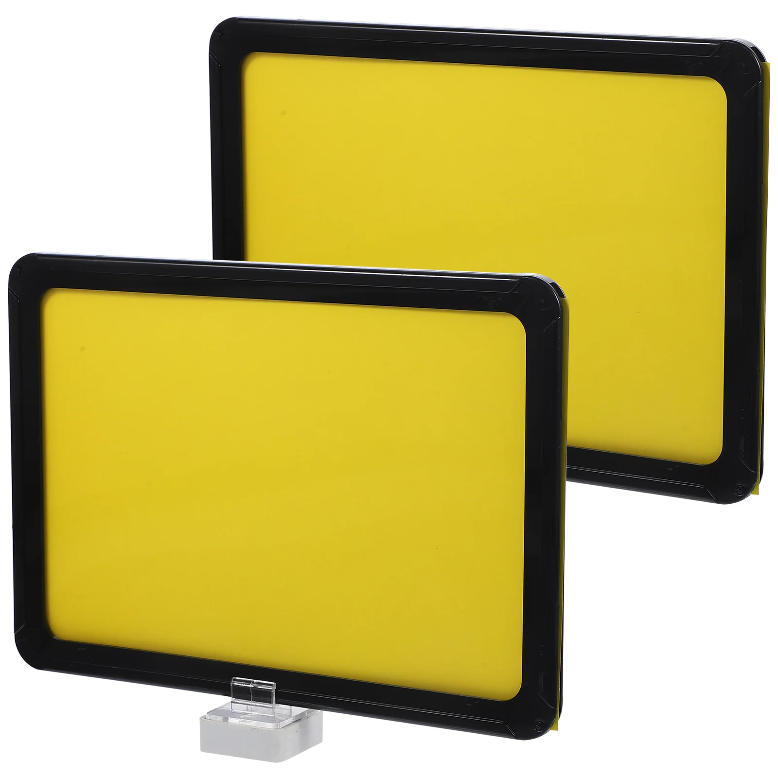 

Shelf Identification Plate Supermarket Accessory Professional Price Tag Magnetic Indicator Signs Board Label Vertical Holder