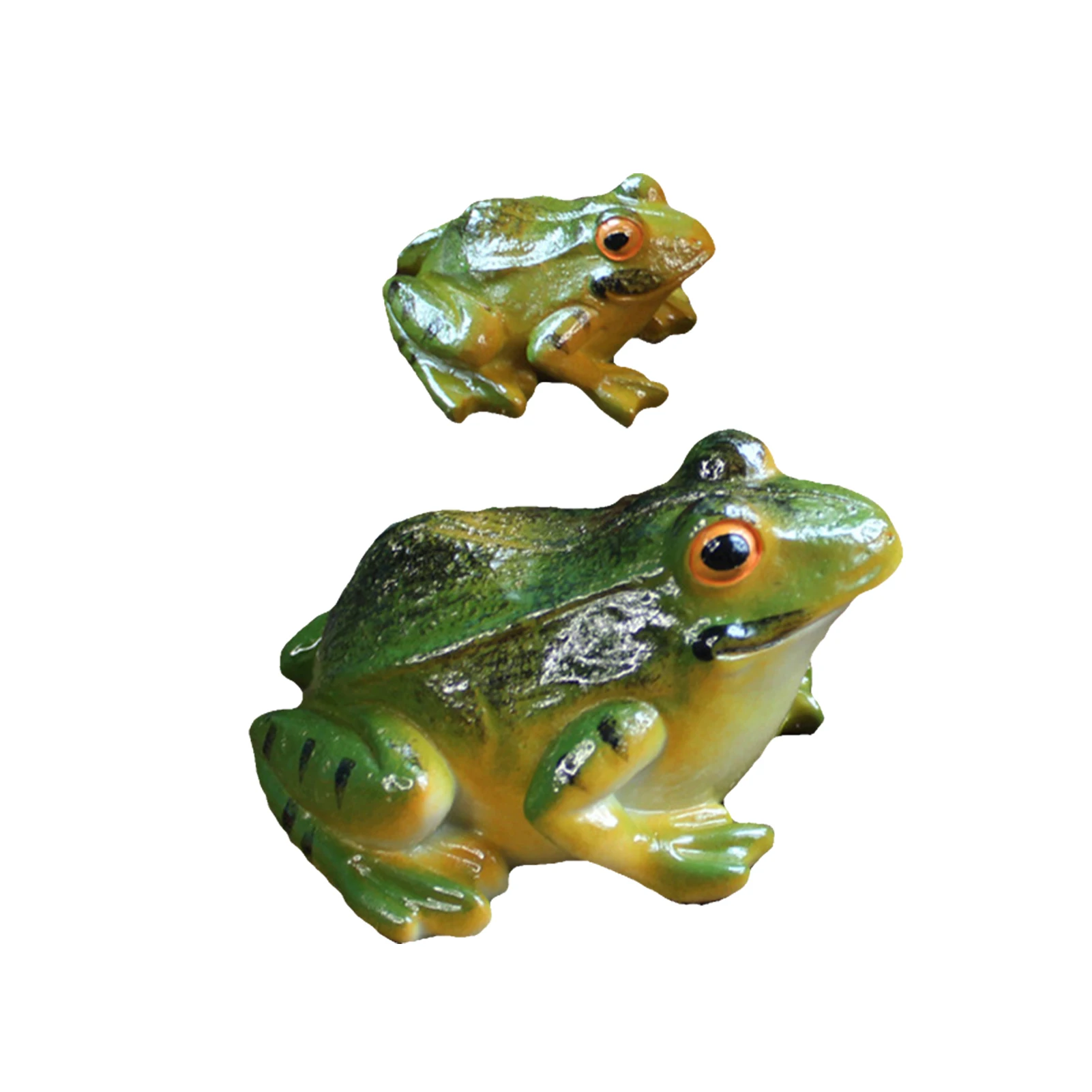 

Garden Frog Sculpture Garden Frog Statues Outdoor Decor Indoor Outdoor Art Figurine Ornaments For Garden Patio Yard Micro