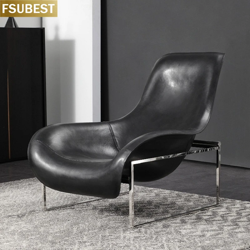 

FSUBEST Modern Velvet Arm Upholstered Armchair Relax Chair Cadeira Chaises Silla Sillones Stoel Living Room Fotel