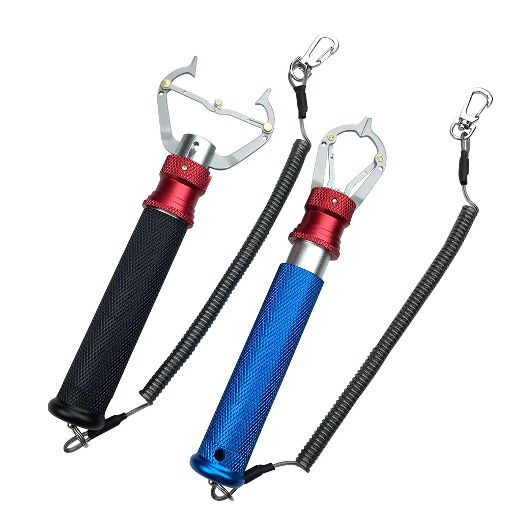 

Triggered Fishing Grip Multi-Function Lure Control Fish Pliers All Metal Solid Fish Lip Clip Catch Fish Pliers Fishing Supplies