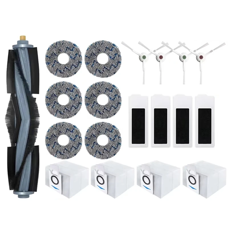 Для Ecovacs Deebot T20 OMNI/T20/T20e/T20 Pro аксессуары основная боковая щетка швабра тканевый