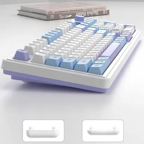 throughpp трёхрежимная механическая RGB-клавиатура ABS