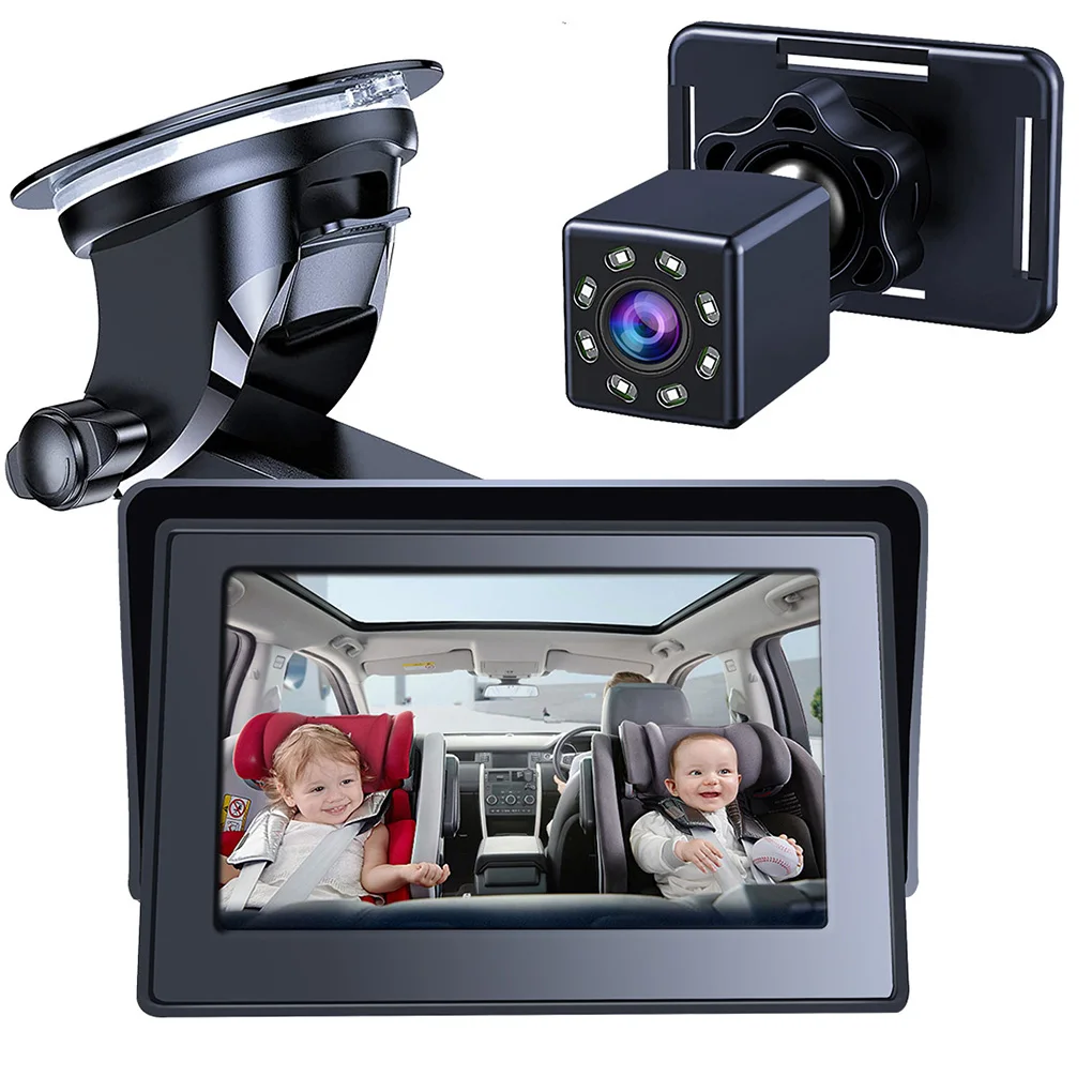 

Universal Wireless 150 Degrees Baby Camera Wide Angle Night View Back Seat Infant Camcorder Automobile Accessory