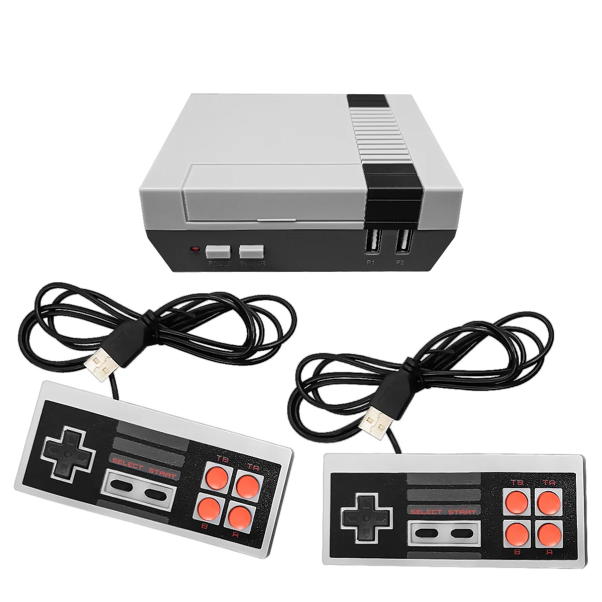 

Retro Game Console TV Nostalgia Dual Home Use Plug And Play HD 1500 Games Without Lag Comes With TF Card