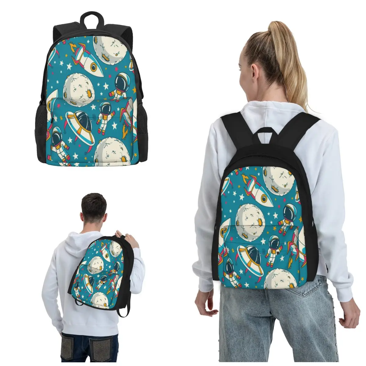 

Space Rocket Find The Perfect Backpack To Express Your Style And Streamline Your Day School Backpack Teens Bookbag Lightweight