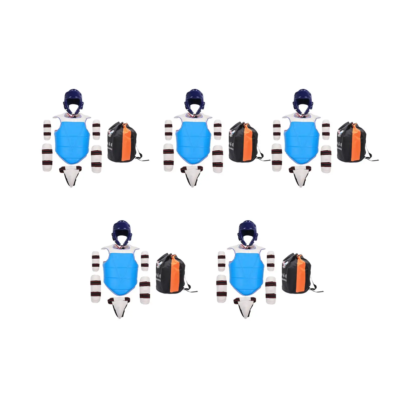 Набор защитных принадлежностей для тхэквондо мужчин протектор уха одежда карате