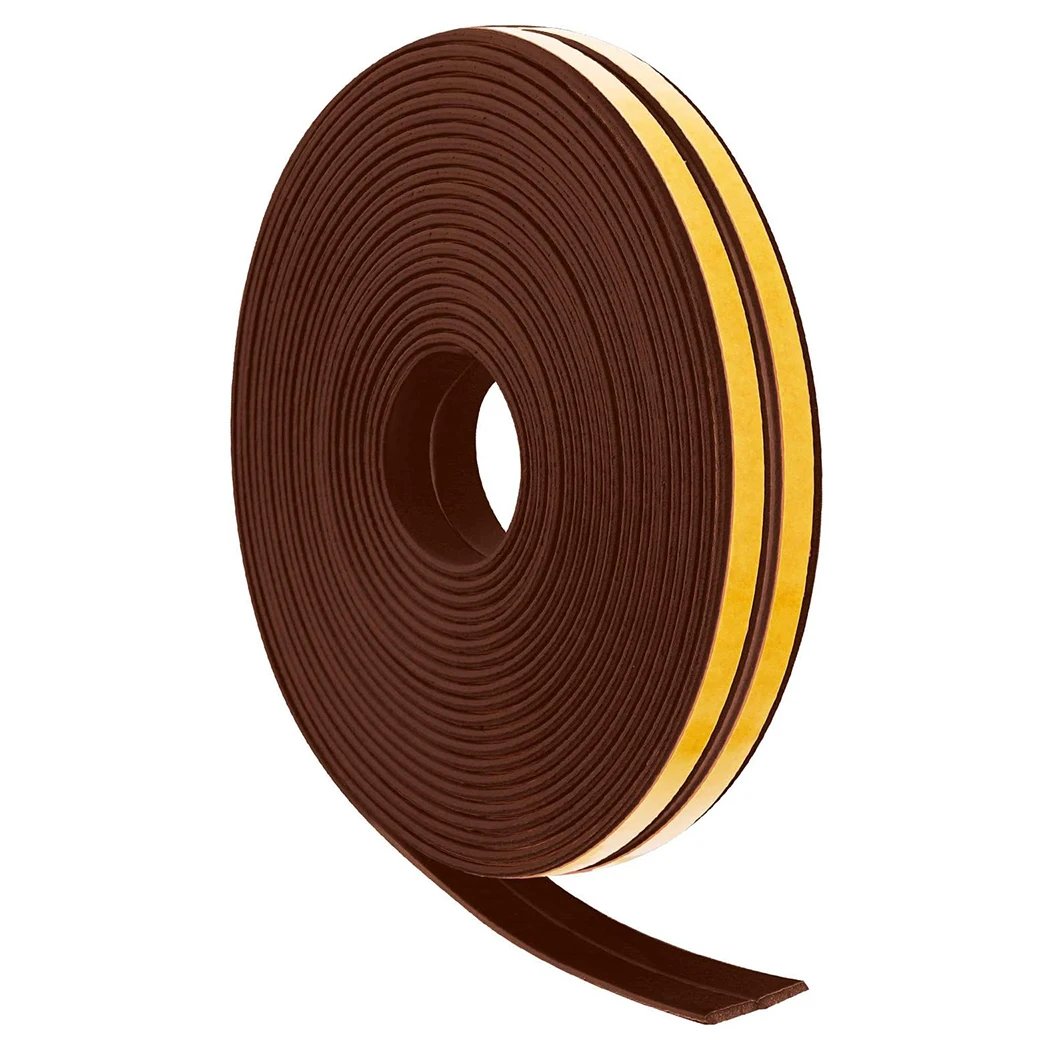 Уплотнительная лента из пенопласта ПВХ 1-2 мм шум 5 метров изоляционная резиновая