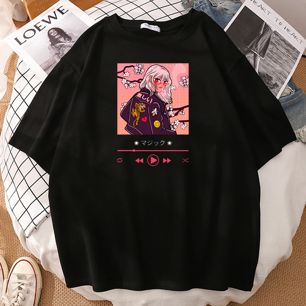 

Футболка мужская с цветочным принтом и круглым вырезом, в стиле «хип-хоп»