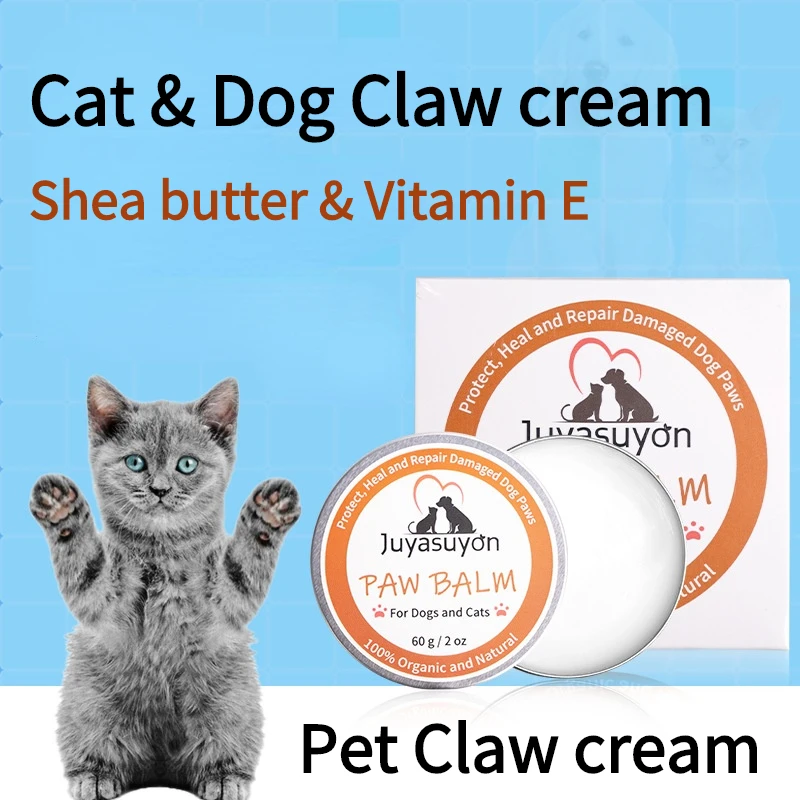 

Dog Paw Wax All Season Pet Cat Paw Protection,Natural ingredients,Against Heat,Hot Pavement,Snow,Great for Dogs on Trails&Walks