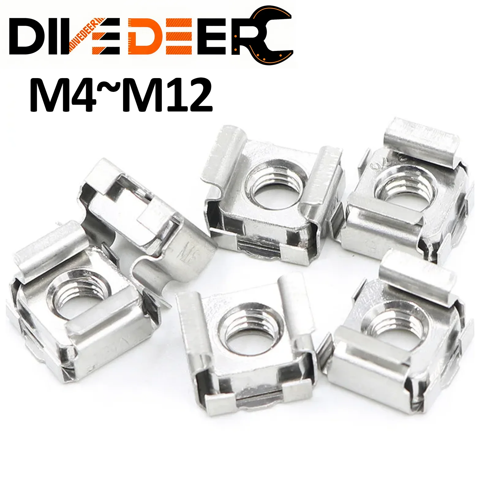 

Гайки DIVEDEER нержавеющая сталь M4-M12