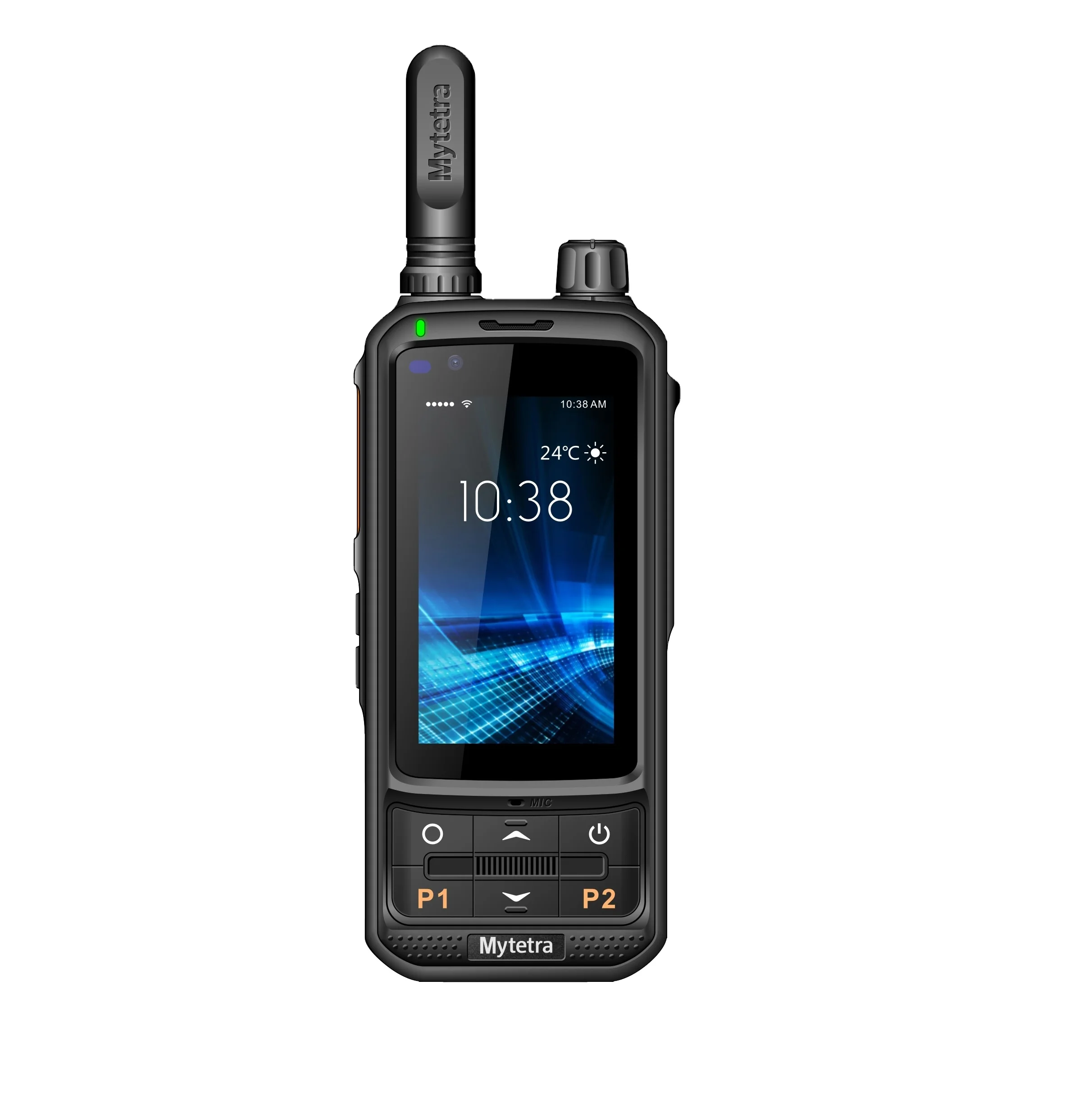 

New arrival Mytetra V970S Android Zello Radio PoC Network walkie talkie 4G LTE Two Way Radio with GPS NFC