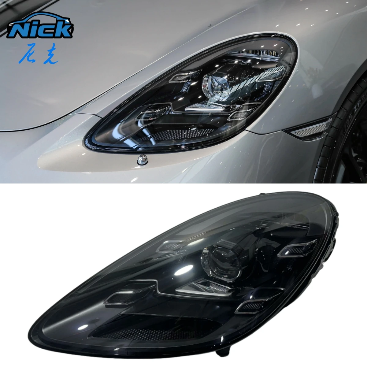 Светодиодная фара для Porsche 718 2016-2023 Cayman 981 982 Boxster Spyder Cayder GT4 PDLS Plus, оригинальная матричная фара. (art.: 3920dd21ccc57) - 3920dd21ccc57