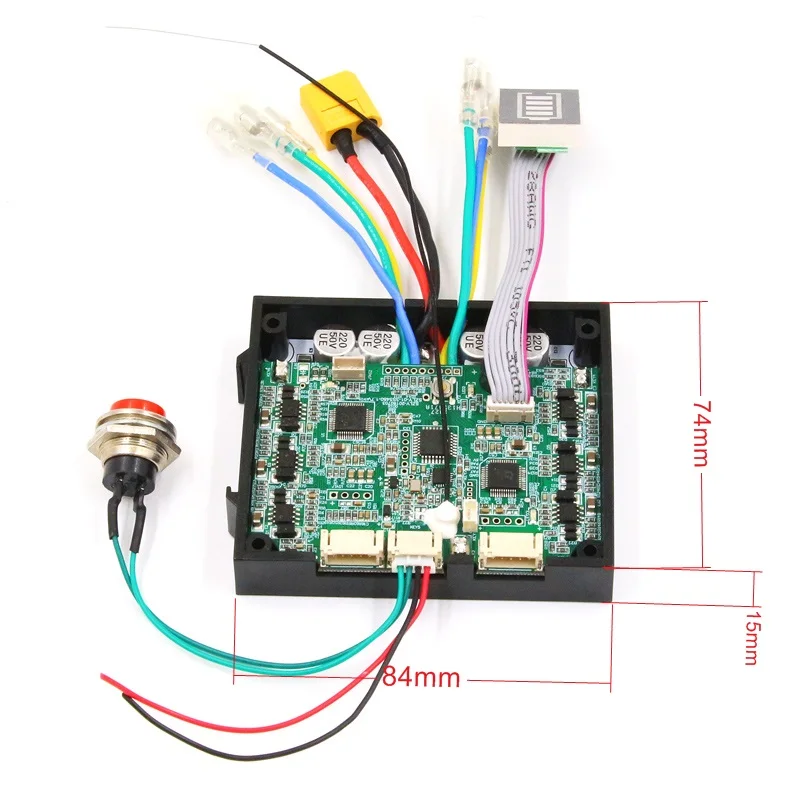 2 4G электрический скутер с дистанционным управлением 3674 бесщеточный привод 24 В 36