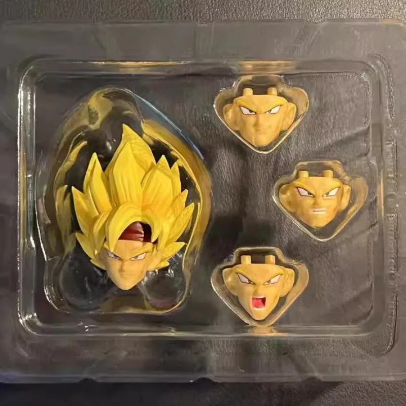 Фото В наличии: Magic Pact Movable, Dragon Ball, SHF, набор аксессуаров для головы персонажа Бардока из серии Super Series, коллекционные игрушки-реплики №3
