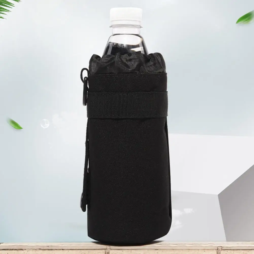 Купи Tactical Oxford Cloth Water Bottle Pouch Portable Kettle Pocket Utility Pouch Outdoor Hunting Camping Bags For Backpack Belt за 79 рублей в магазине AliExpress