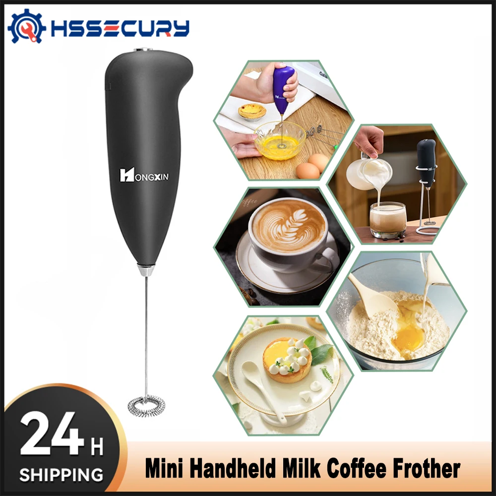 

Взбиватель молока, ручной миксер, пенообразователь, Кофеварка, взбиватель яиц, мешалка для шоколада/капучино, Мини Портативный блендер, кух...