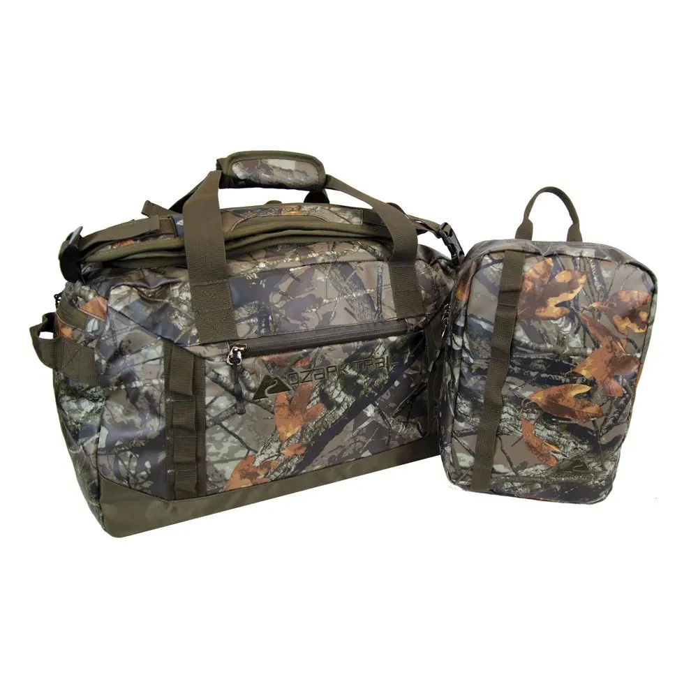 45L Packable All-Weather Duffel Bag for Travel, Camo