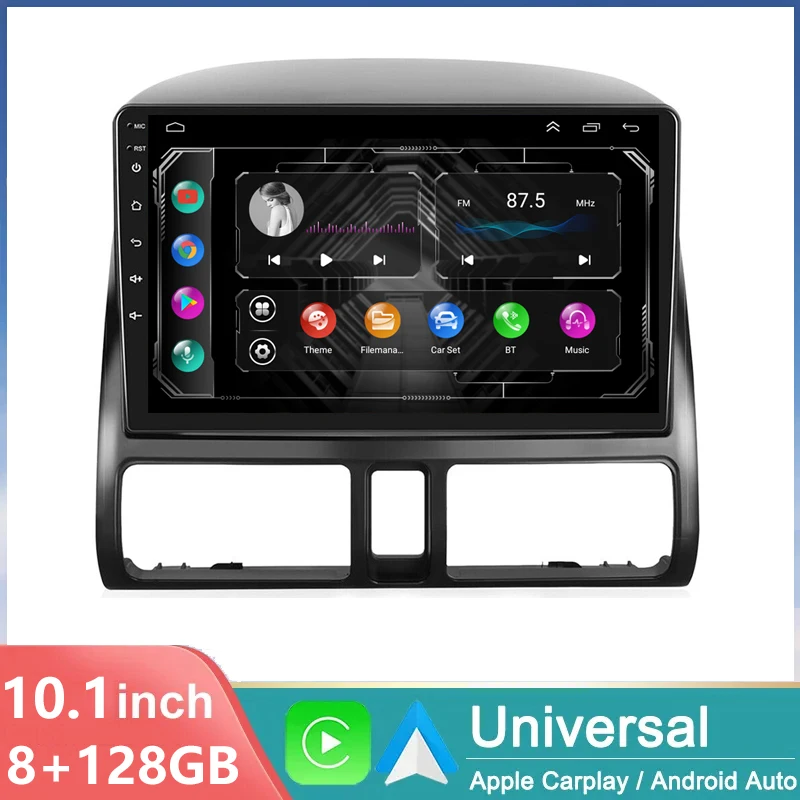 4G + WIFI Android 13 Автомобильный радиоприемник Мультимедийный видеоплеер для Honda CRV CR-V