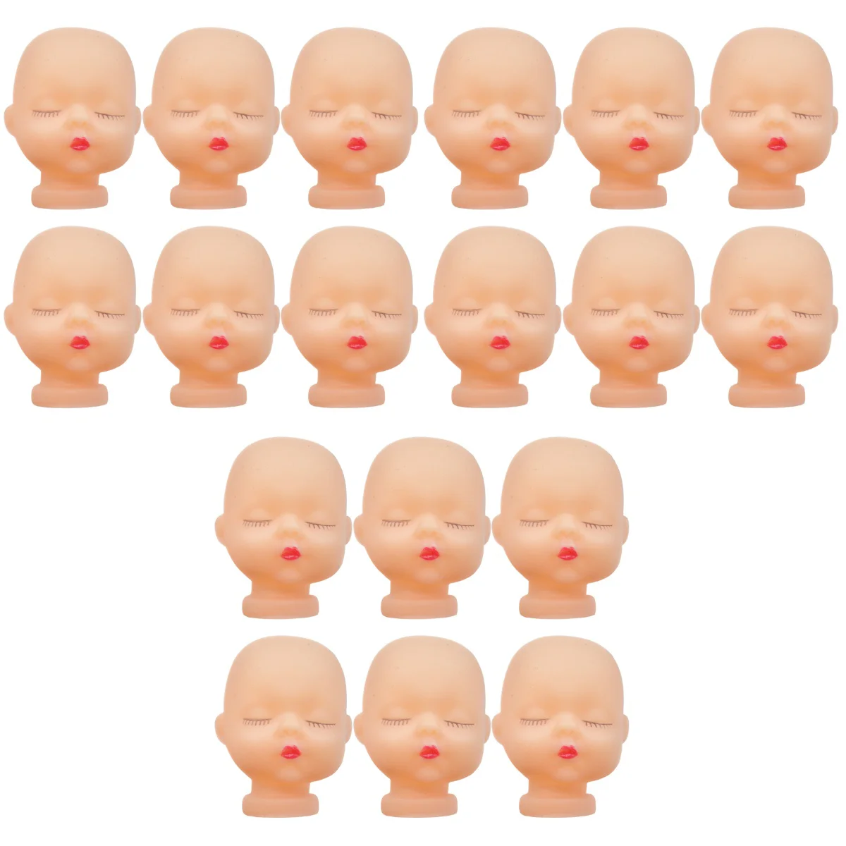 

30 Pcs Auto Car Accessories Head Model Body Part DIY Crafts Artist Hand Painting Baby