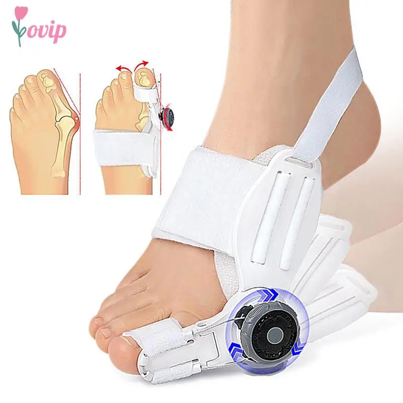 

Bunion Splint Big Toe Straightener Corrector Adjustable Knob Hallux Valgus Correction Orthopedic Supplies Pedicure Foot Care