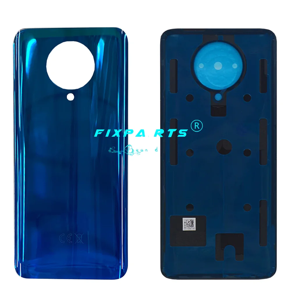 Задняя крышка для Xiaomi Poco F2 Pro металлический корпус задняя батарейного отсека