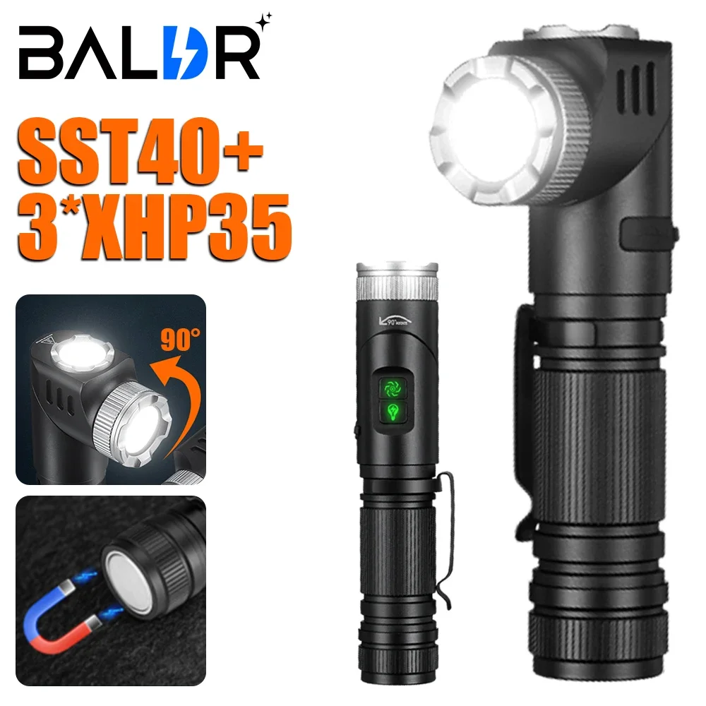 BALDR 1500LM SST40 Многофункциональный фонарик