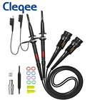 Осциллограф Cleqee P2060 P2100 P2200 DC 60 МГц 100 МГц 200 МГц X1X10 с щупом Для Tektronix HP BNC