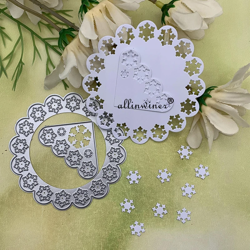 

Flower ring Metal Cutting Dies for DIY Scrapbooking Album Paper Cards Decorative Crafts Embossing Die Cuts