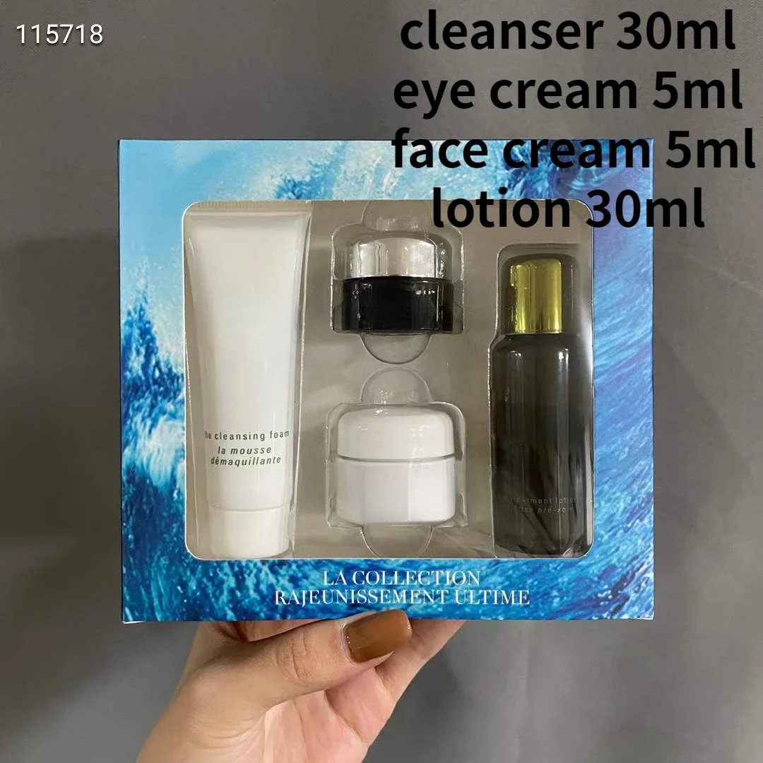 

2023 Fashion New Face Cream 60ml Lotion 150ml Serum 50ml LIP Balm 9G Make up Set