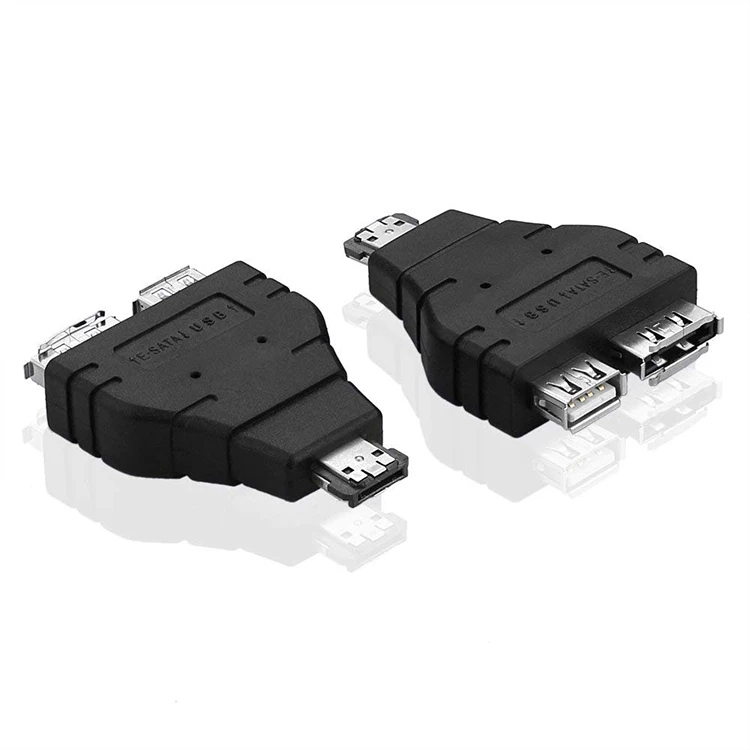 

Адаптер питания ESATA в ESATA + USB адаптер питания Esata Многофункциональный Миниатюрный и удобный для переноски