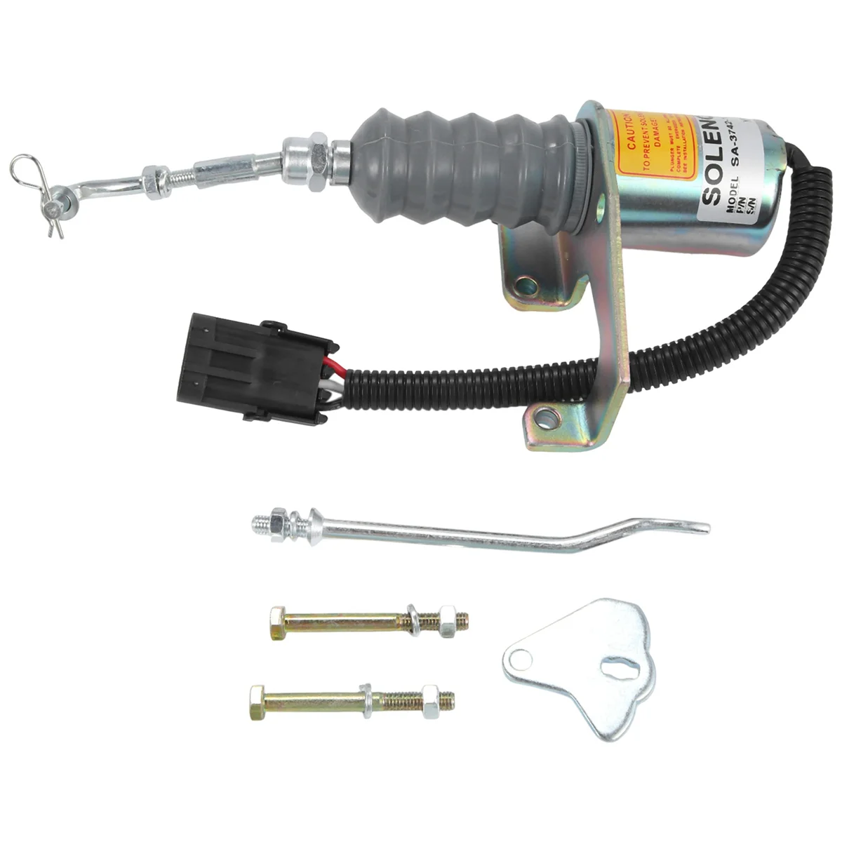 1 комплект электромагнитного клапана 12 В стопорный соленоид дизельного