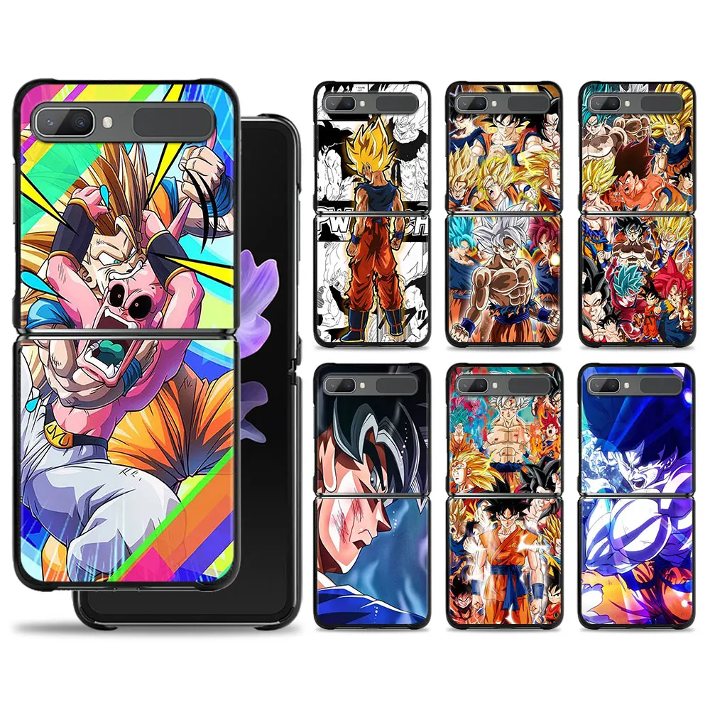 Для Samsung Flip Z Flip3 5G ZFlip3 PC Dragon Ball Super Goku черный чехол для смартфона |