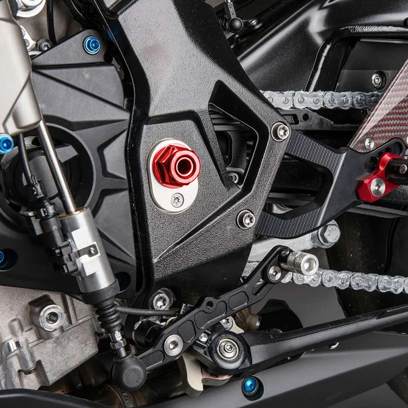 Мотоцикл с ЧПУ M24*1 5 гайка заднего колеса винт для FZ1/FAZER1000 2006-2012 FZ6/FAZER600 2004-2012 FZ8