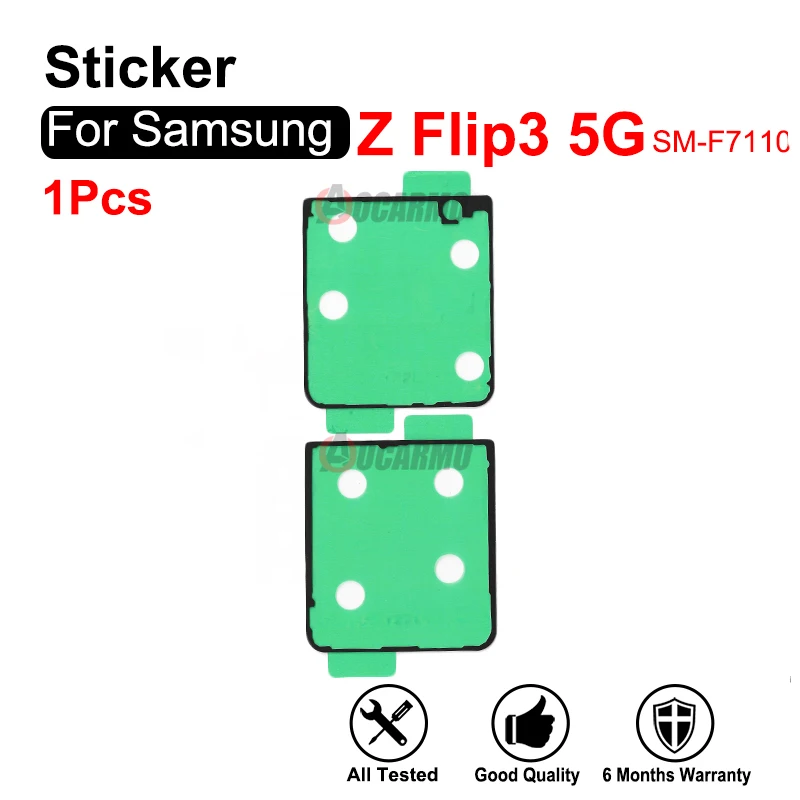 

For Samsung Galaxy Z Flip3 5G SM-F7110 Back Cover Adhesive Glue Sticker