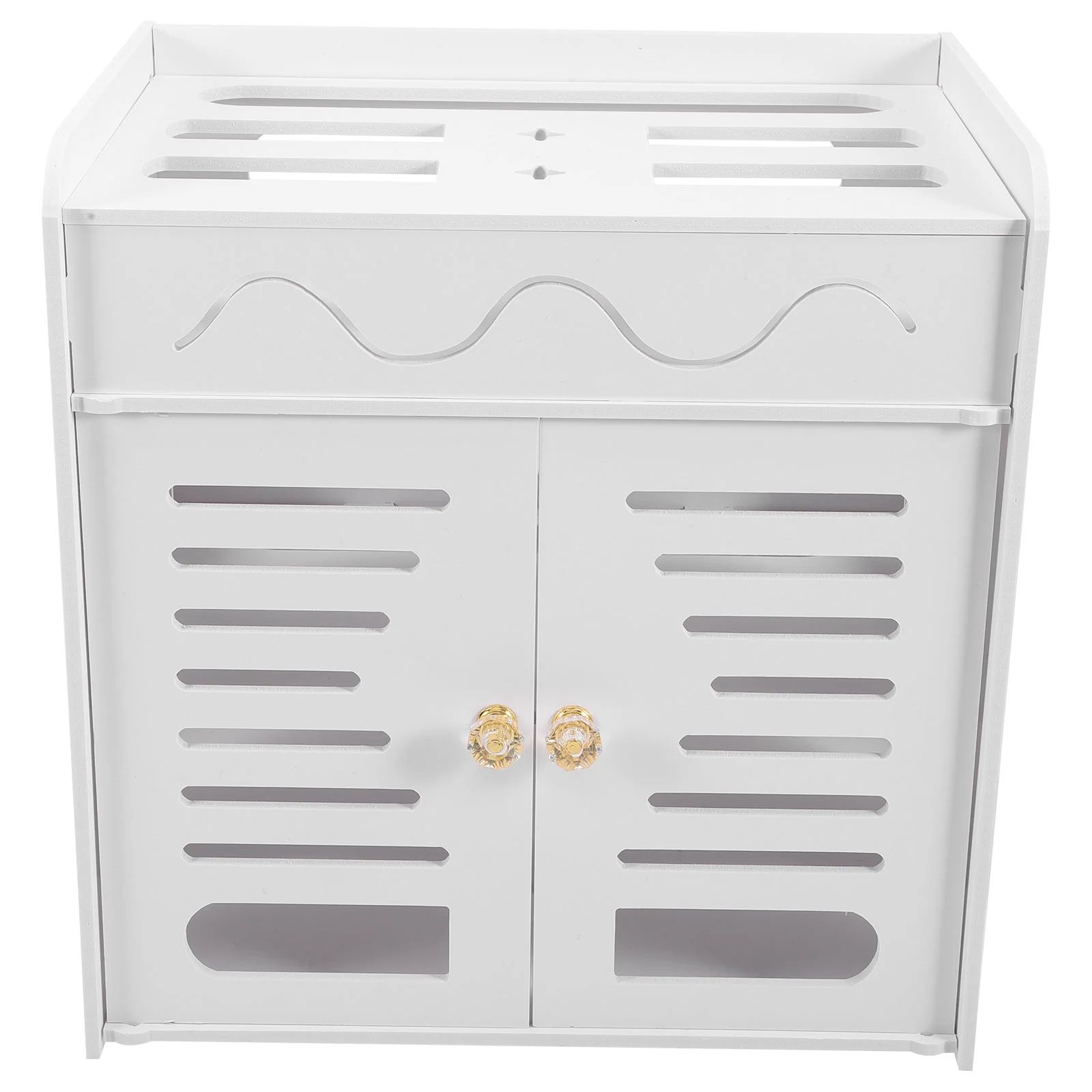 

Box Router Storage Cable Wifi Rack Home Organizer Case Supplies Cord Hider Management Wall Modem Cover Power Wires Holder