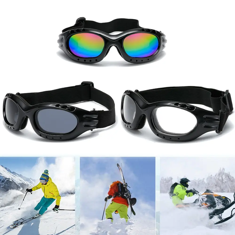 

Motorcycle Riding Goggles Outdoor Sports Mountaineering Windproof Lenses Men Women Ski UV Goggles Motocross Helmet Glasses