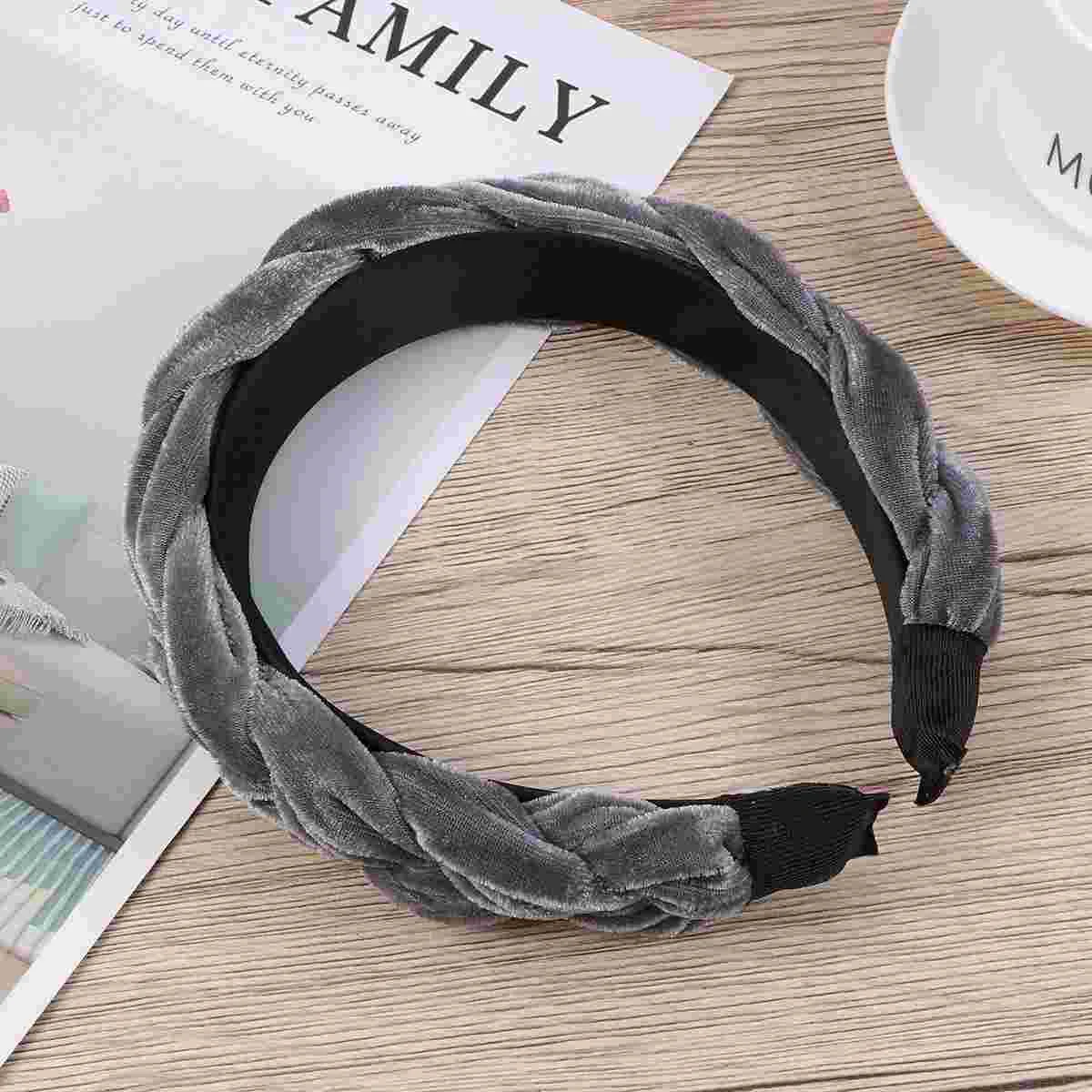 

Padded Wide Headband Braid Elegant Puffy Sponge Thick Headband Bridal Wedding Headwear Makeup Hair Hoops Hair Accessories for