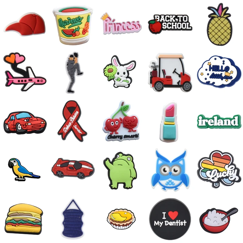 

Women Charm Kids Wholesale Bulk Para Pins Gifts Decorations for Crocs Set Jeans Boy Shoes Accessories Shoe Charms Men Girl Packs